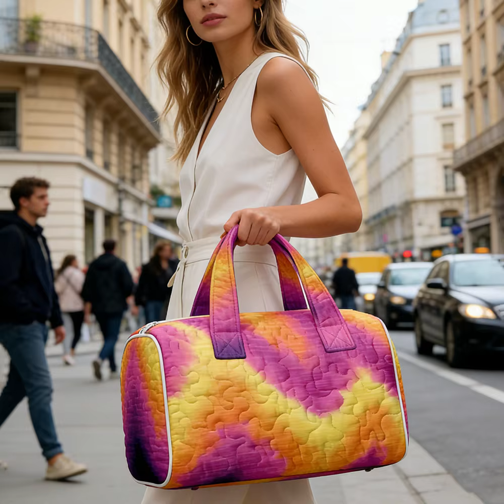 Sac fourre-tout matelassé tendance pour femme