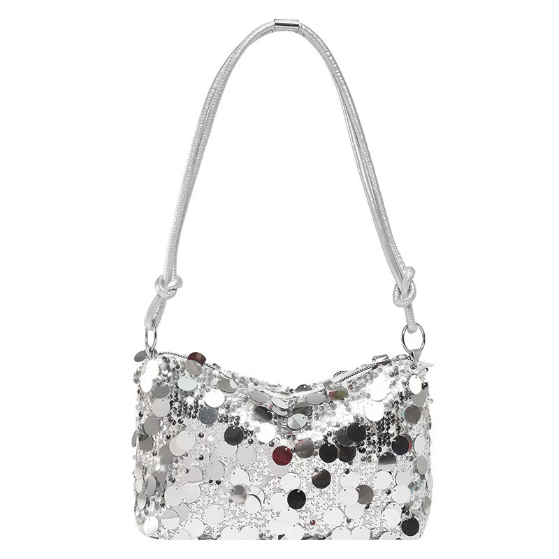Nouveau Sac à Bandoulière Scintillant pour Femme 2026 – Pochette de Soirée Élégante et Brillante pour Fête