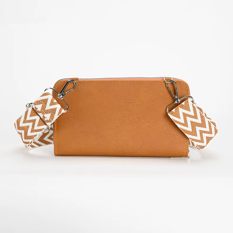 Mode femmes sac à bandoulière sacs à main en cuir PU rabat femme grande capacité large sangle Crossobdy