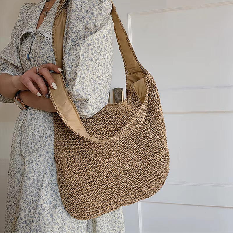 Sacs à main tissés Wikcer pour femmes