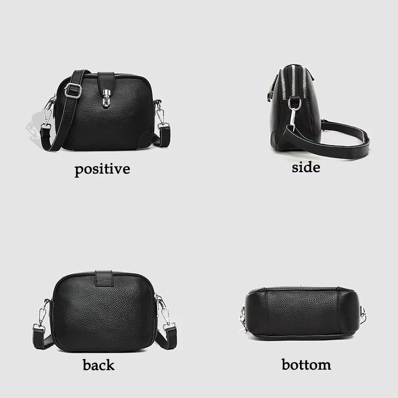 Sac à main en cuir de vachette 2024 couches pour femmes