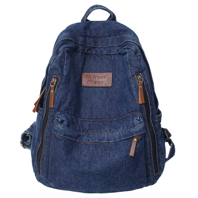 Sac à dos en jean tendance pour l'école