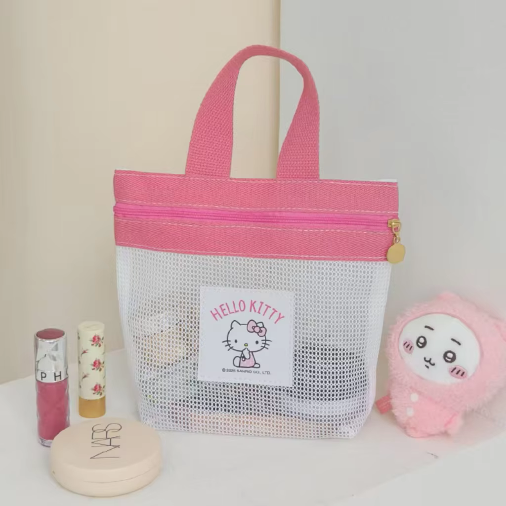 Sac en maille Sanrio Hello Kitty