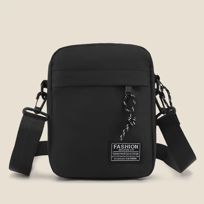 Sac pour femme petit sac carré diagonale croisé Oxford tissu cartable pour hommes mode main Machine sacs