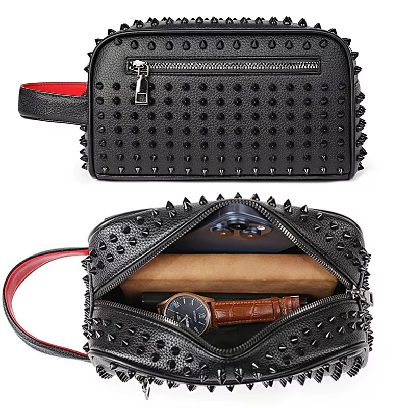 Sac à rivets tendance pour hommes et femmes