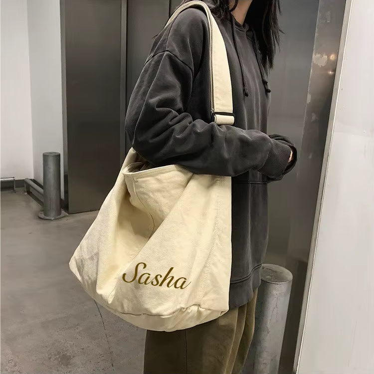 Sac bandoulière personnalisé avec nom