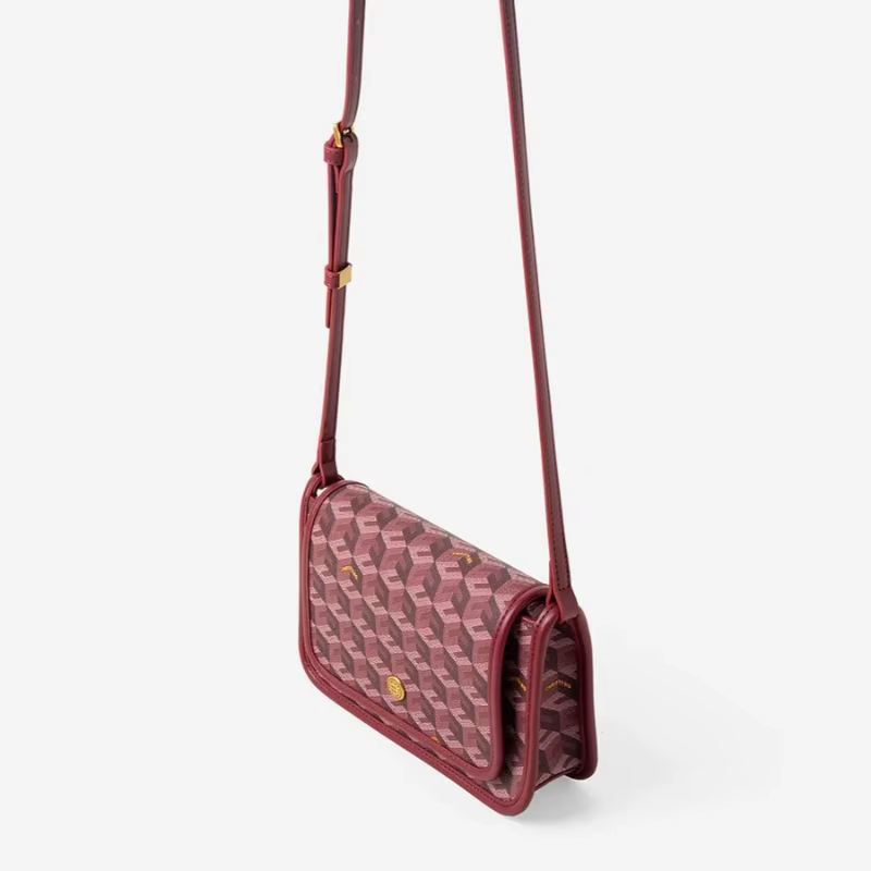Sac messager de luxe à monogramme pour femmes