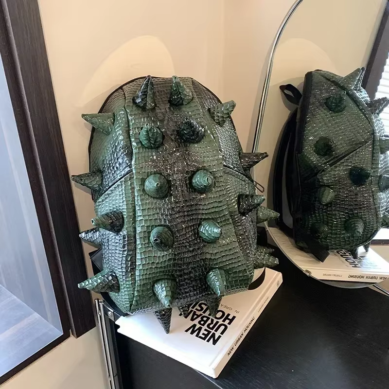 Sacs à dos en PU en forme de hérisson