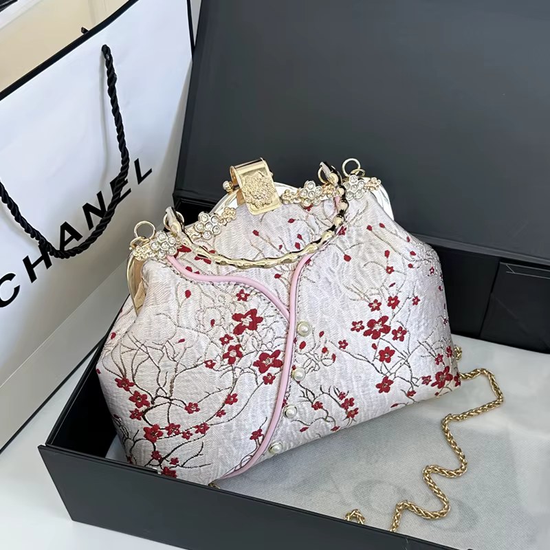 Sac à main brodé Jacquard Style ethnique pour femmes