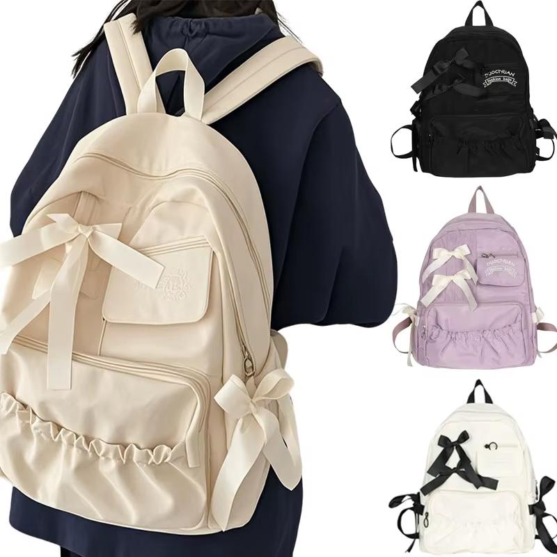 2025 mode sac à dos toile femmes sac à dos antivol sacs à bandoulière nouveau sac d'école pour adolescente filles école sac à dos femme