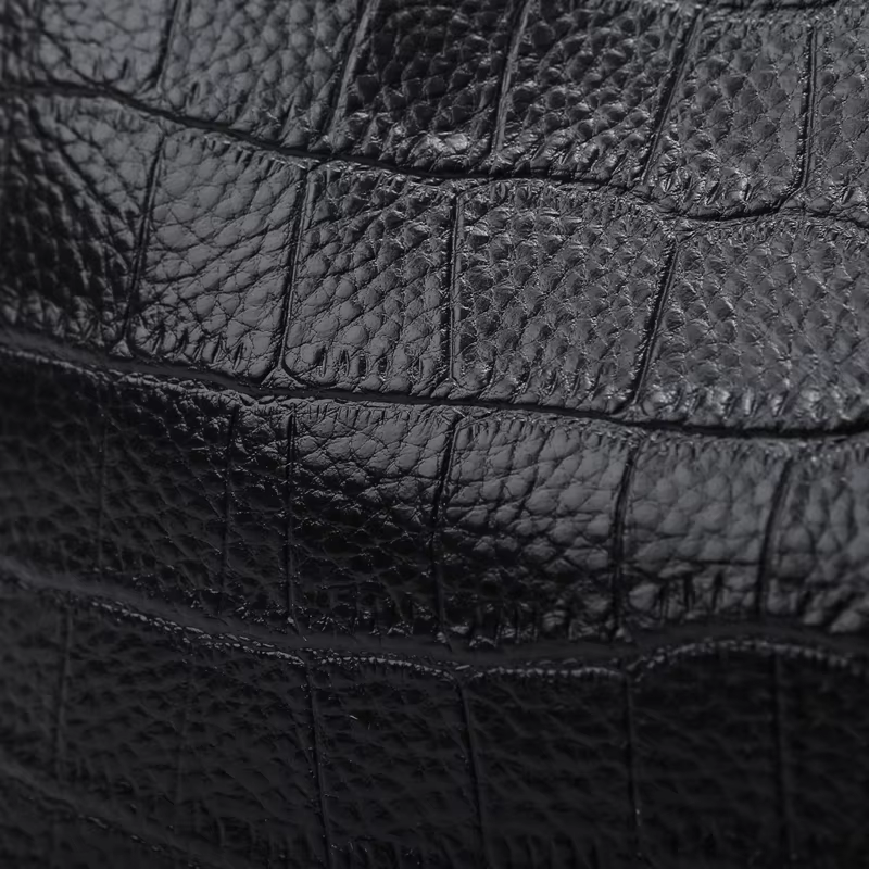 Sac fourre-tout en cuir véritable solide pour femme