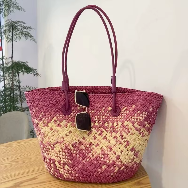 Sac tissé de couleur dégradée