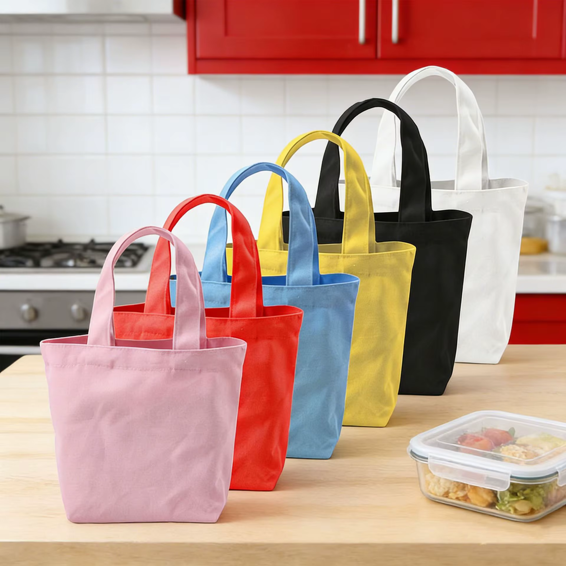 Sac fourre-tout en toile de coton léger pour le shopping