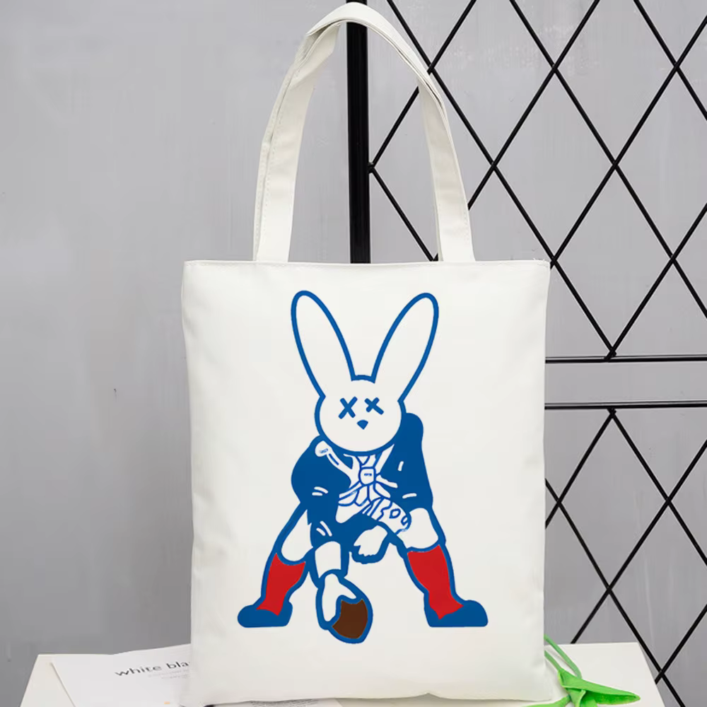 Sac cabas Bad Bunny personnalisable pour femme