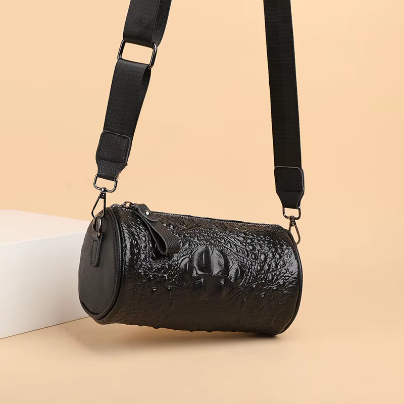 Sac à main Crocodile en cuir de vache pour femmes