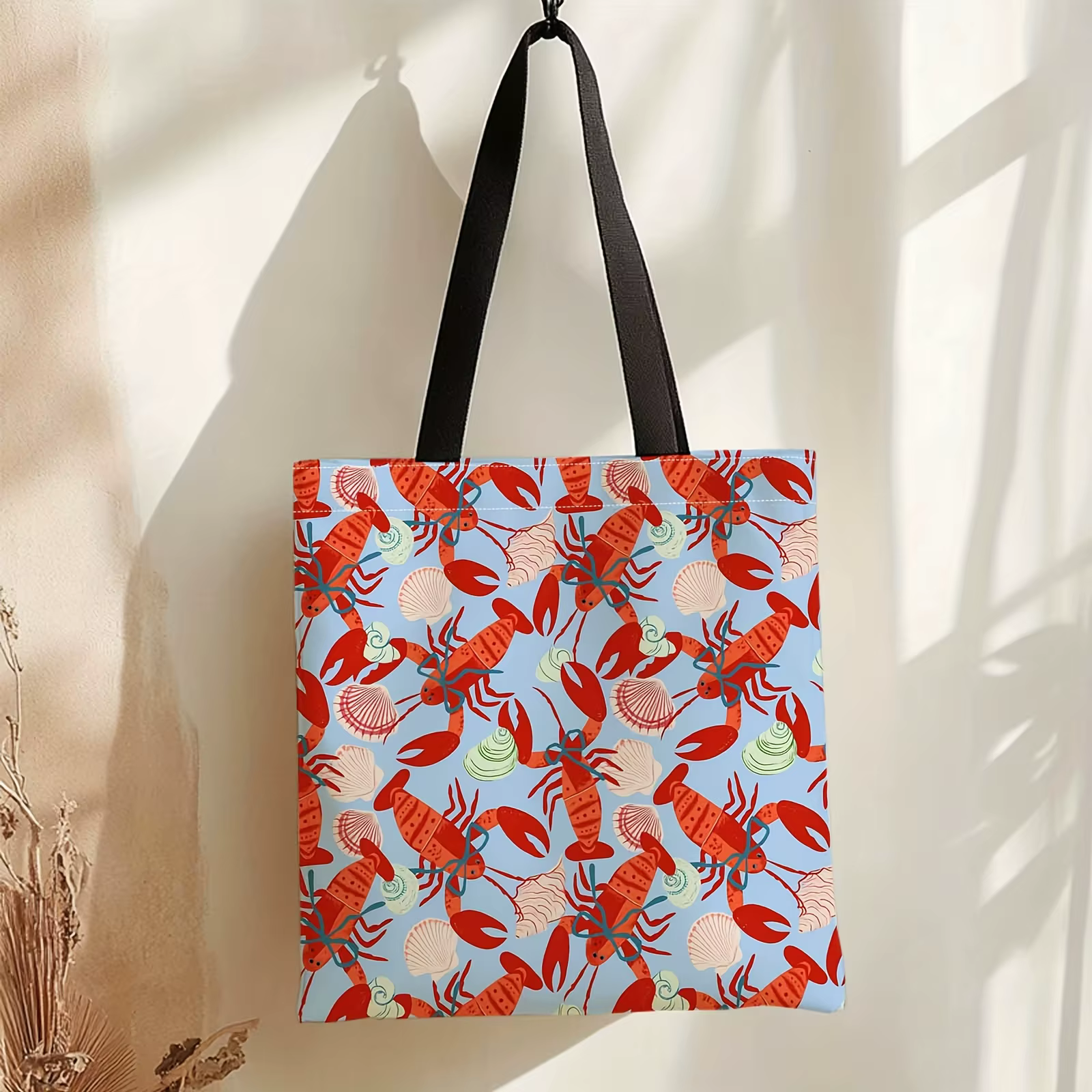 Sac fourre-tout imprimé coquille de homard
