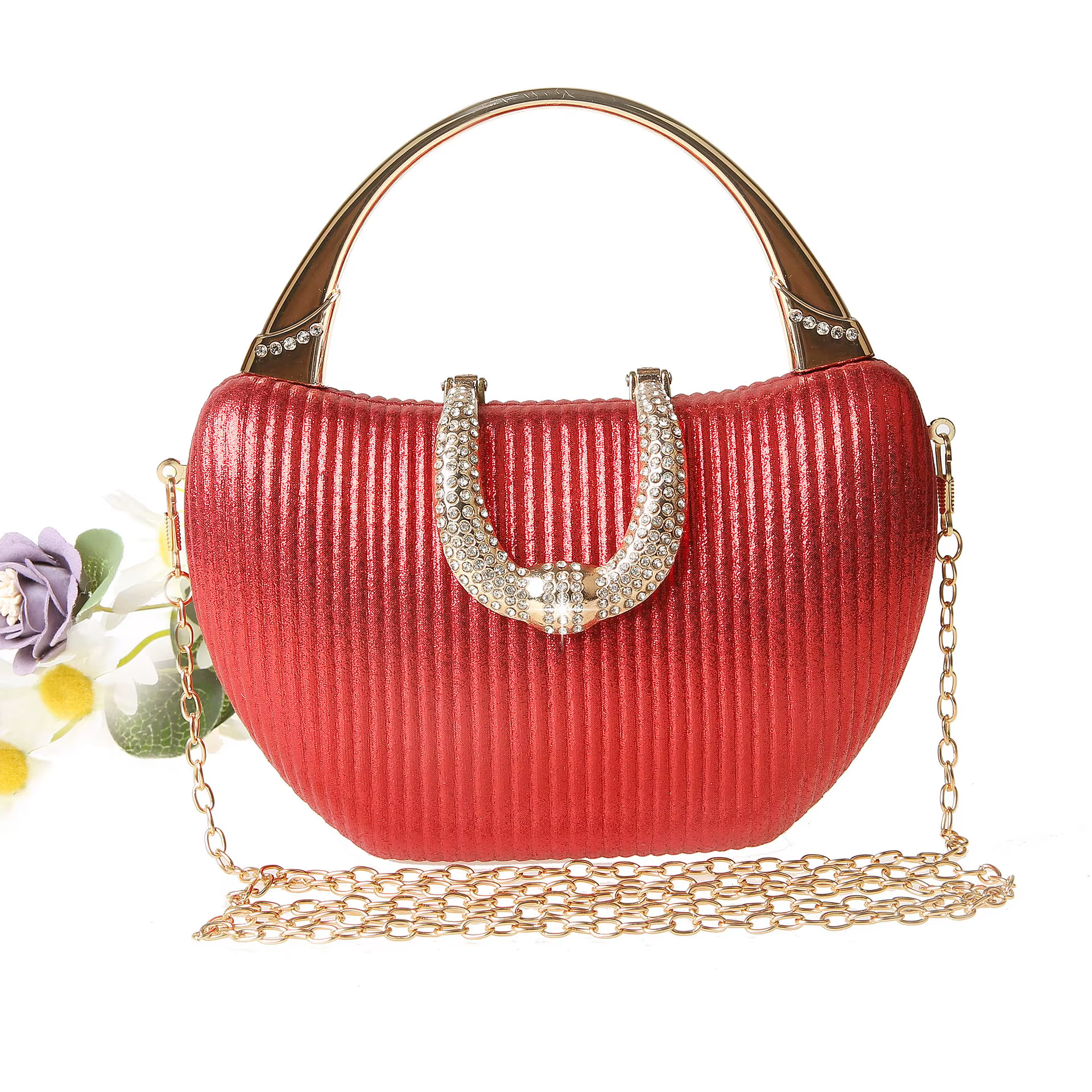 Sac à main de soirée vintage pour femme
