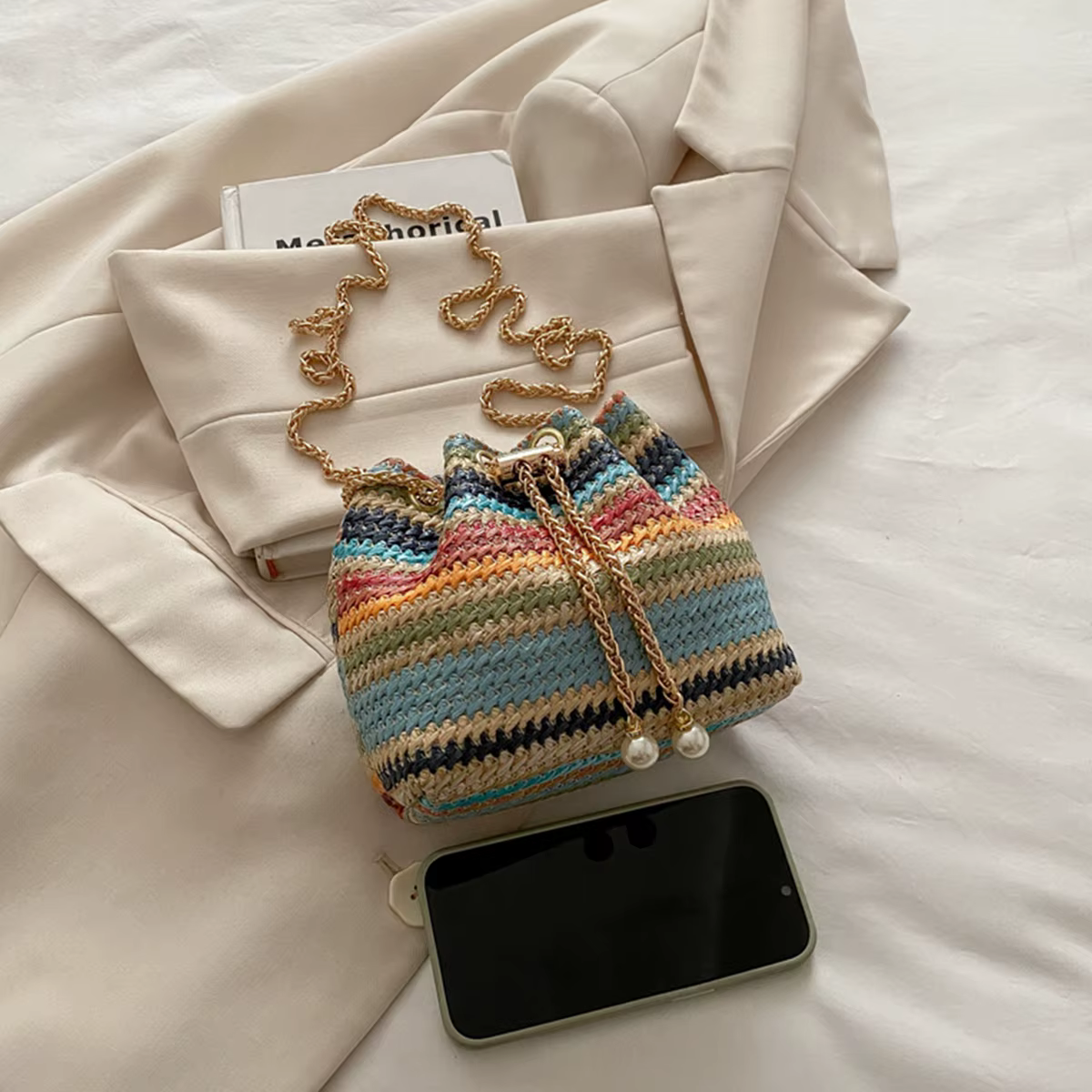 Sac bandoulière bohème pour femme