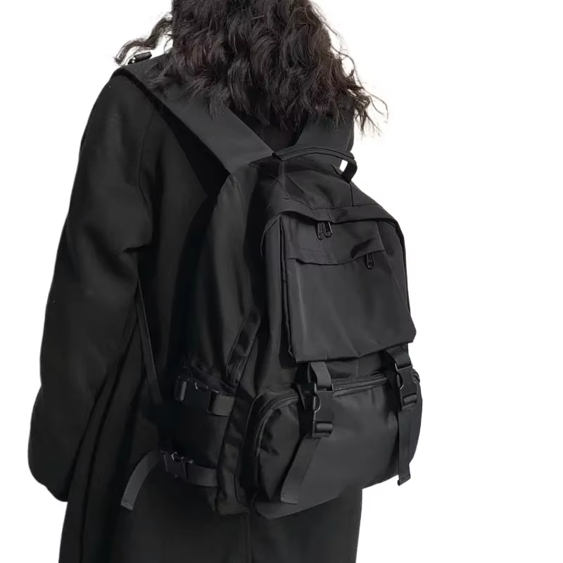 Nouveau sens de haut de gamme du cartable femme lycée campus grande capacité sac à dos travail vent sac à bandoulière mâle ins sac