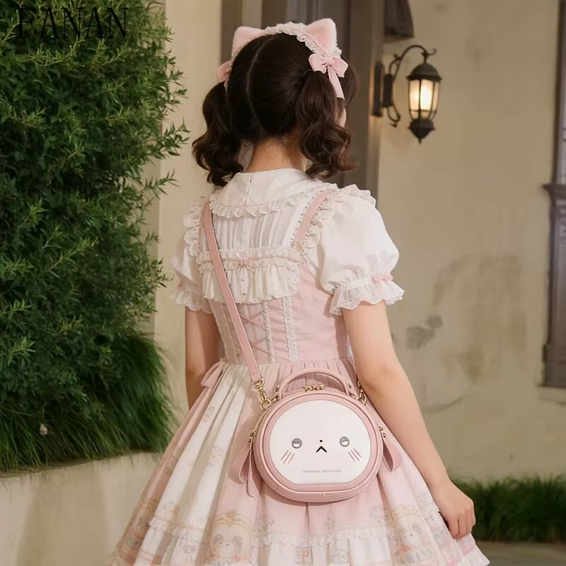 Sac à bandoulière rond mignon Sweet Lolita