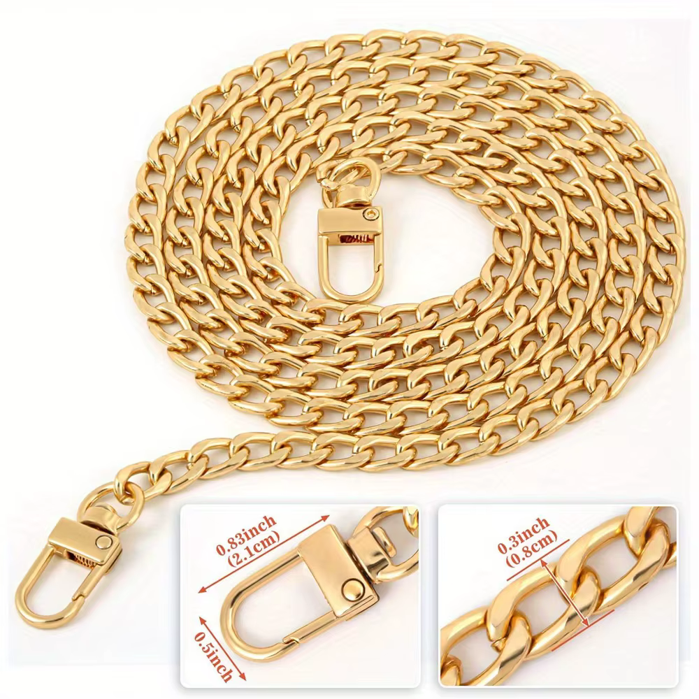 40-140cm sac à main chaîne sangle plate