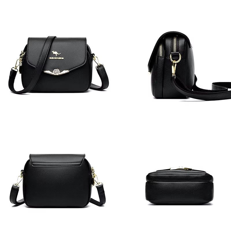 Sacs à Main Élégants en Cuir Souple pour Femme