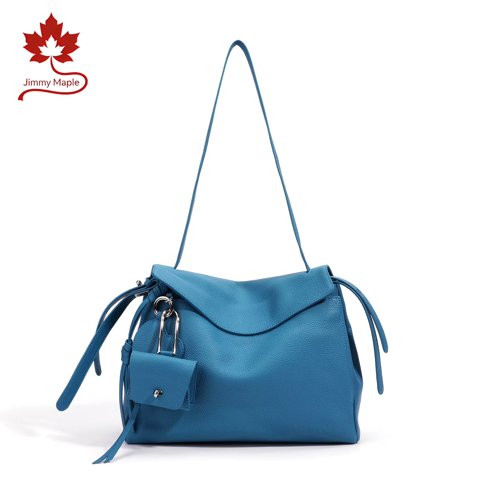 Sac fourre-tout haut de gamme 2026 bleu beige pour femme avec porte-monnaie