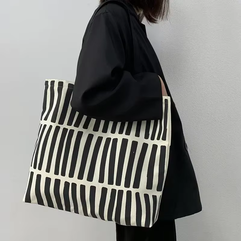 Sac fourre-tout en toile pour femmes