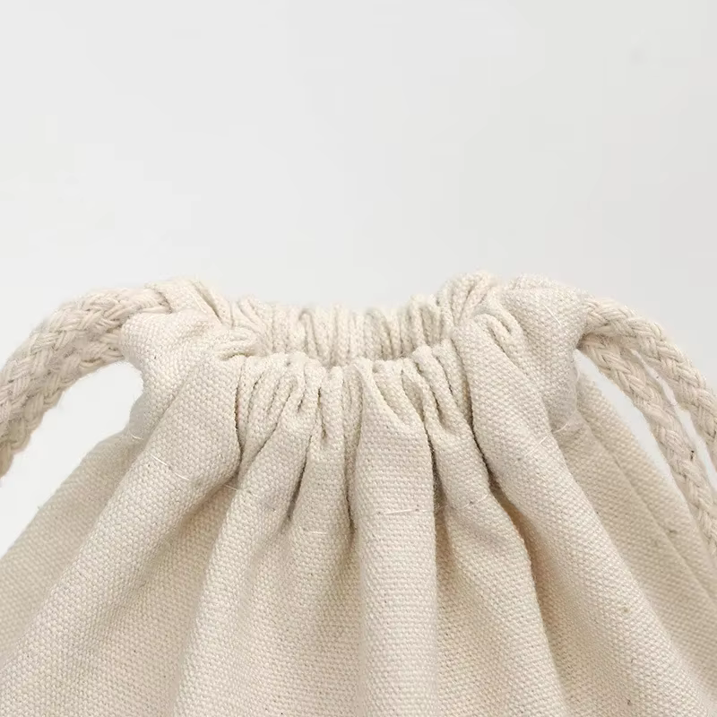 Sac en toile de coton avec logo personnalisé