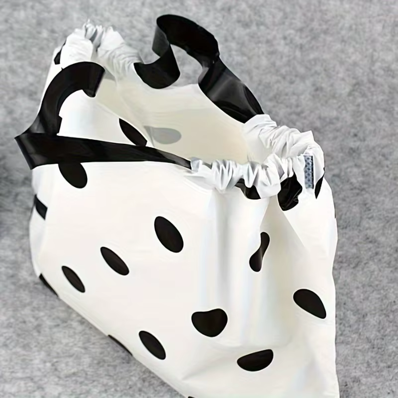 Sac en plastique épais avec poignée