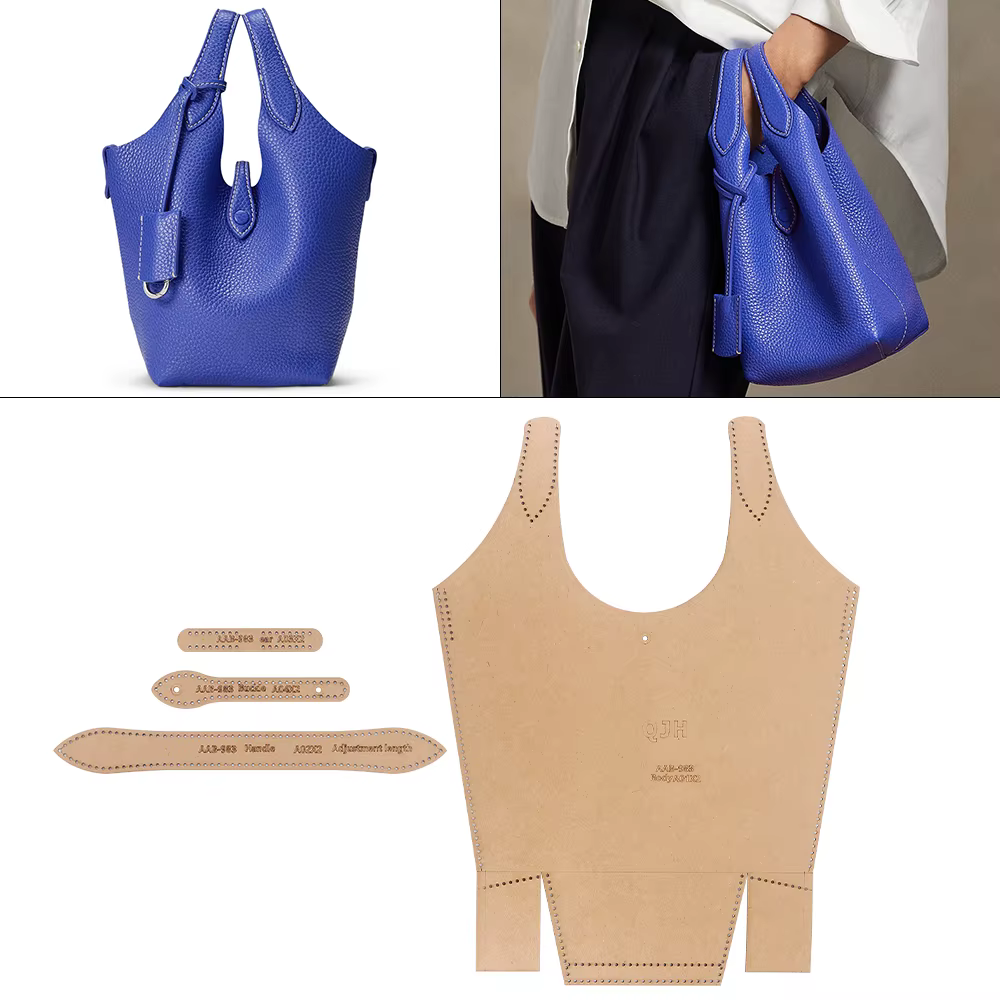 1 ensemble de gabarits de dessin de motifs en cuir DIY