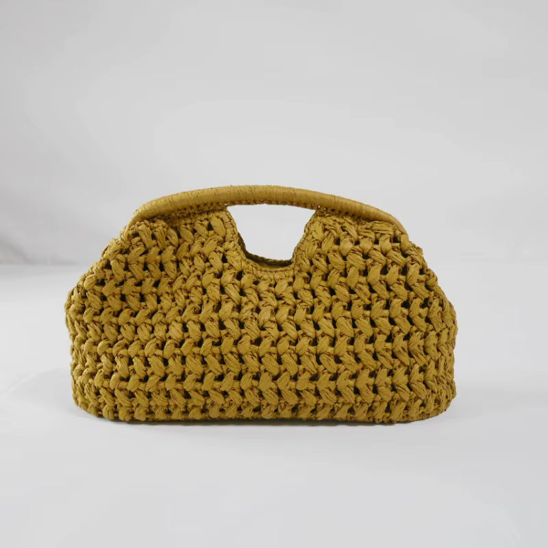 Sac à main tissé en chaîne pour femmes