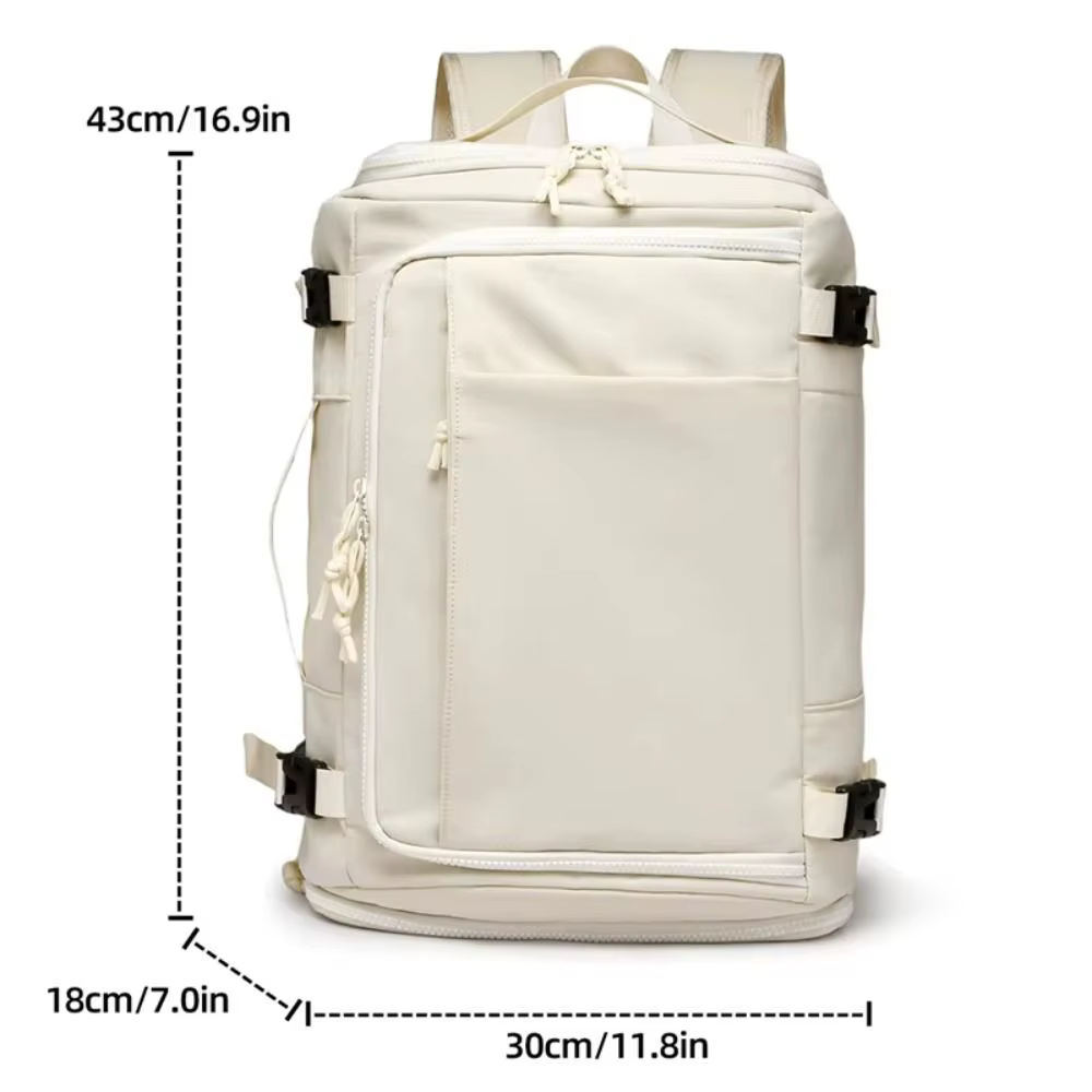 Sac à dos de voyage unisexe anti-rayures