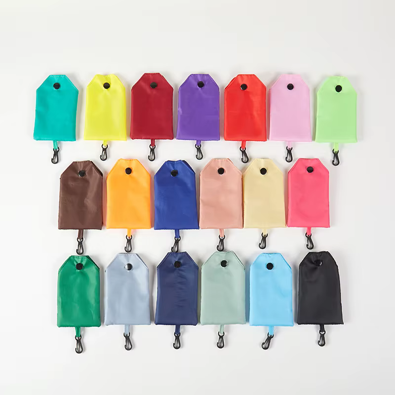 Sac vert de couleur unie