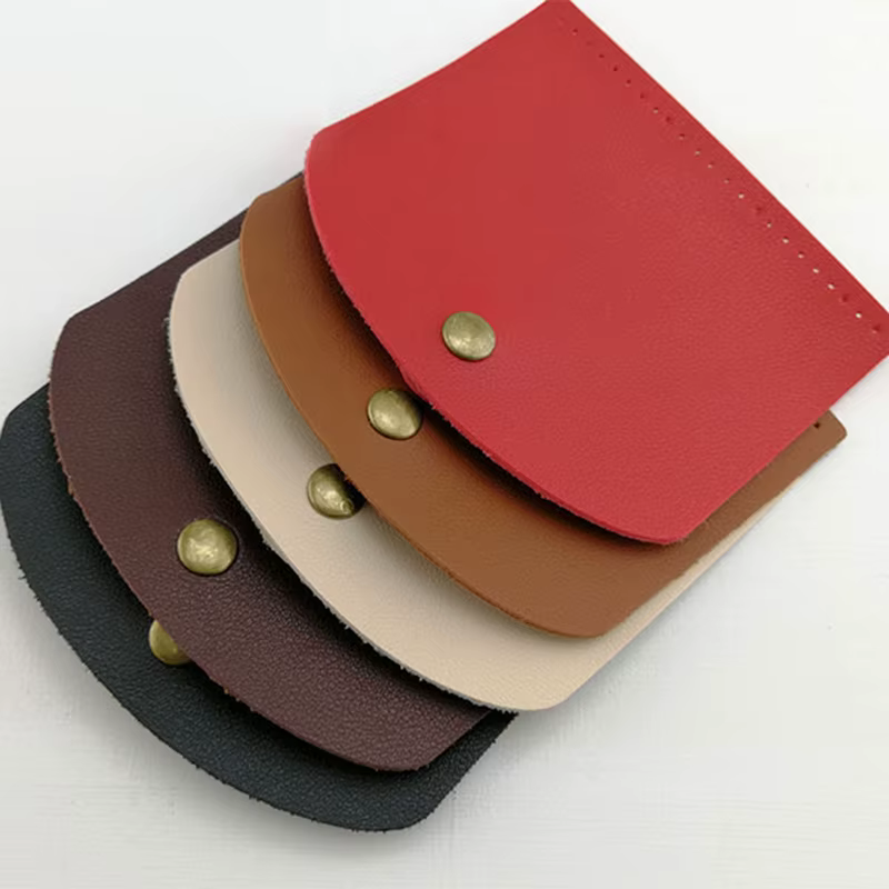 Juste de sac à rabat en cuir PU fait à la main pour femme