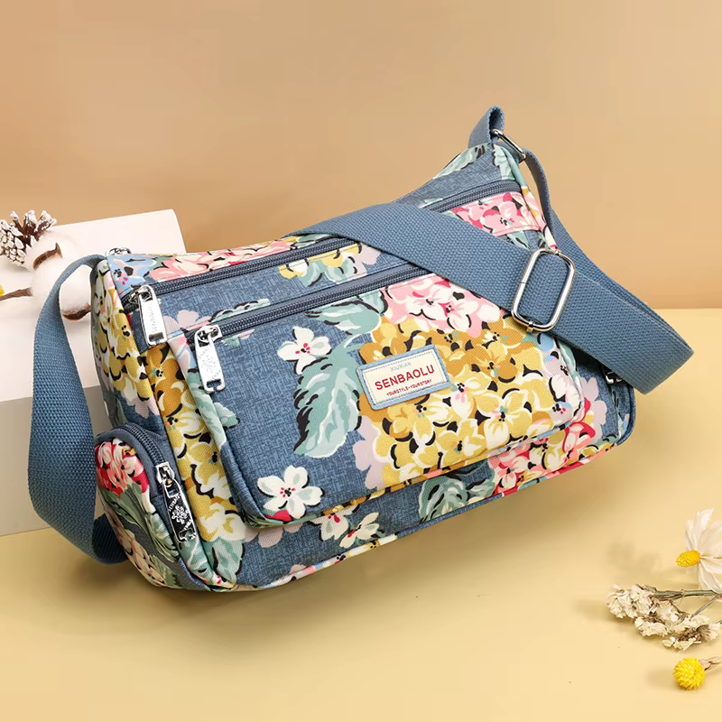 Sac messager multi-poches pour femmes