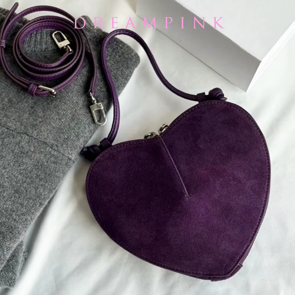 Sac à main de luxe en daim et cuir pour femmes