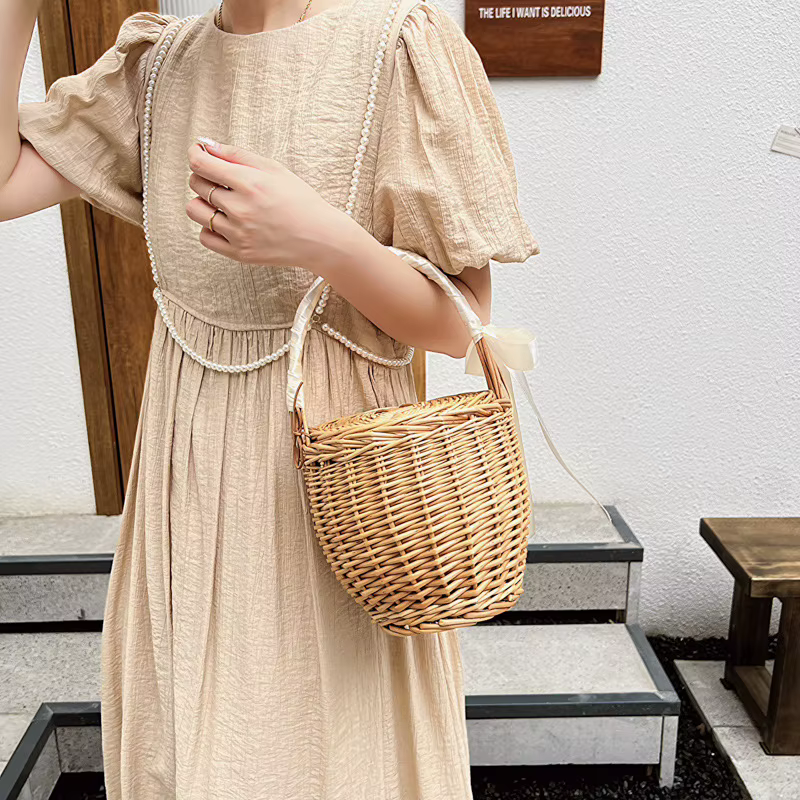 Sac en osier pour femme