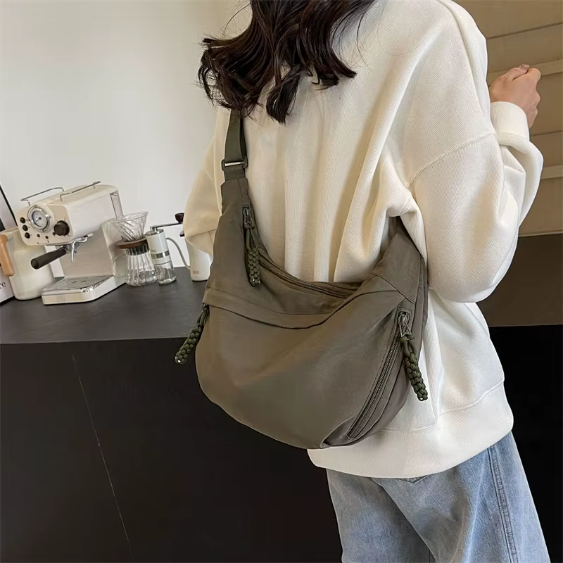 Sac à bandoulière en tissu Nylon pour femmes