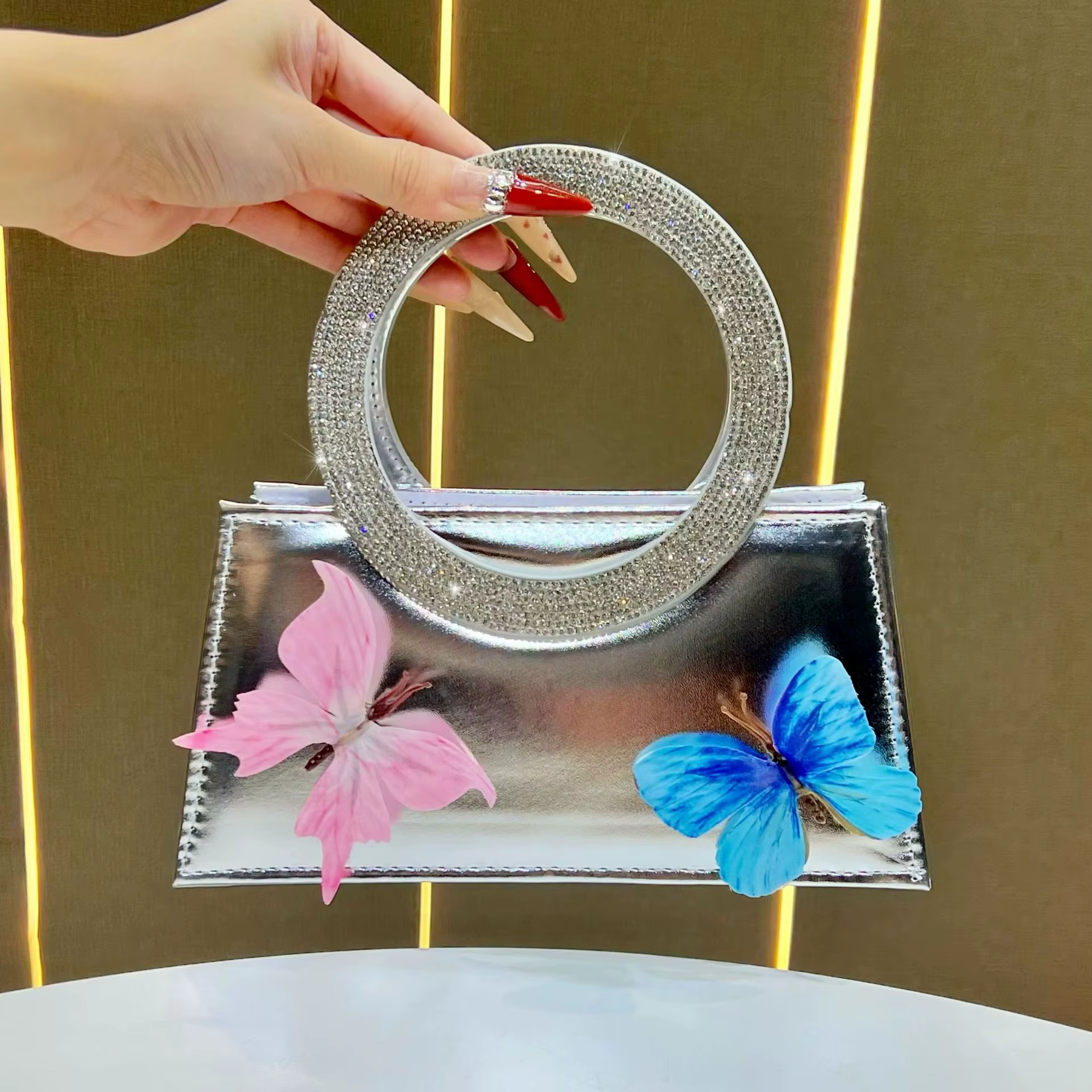 Sac à main mode haut sens diamant sac