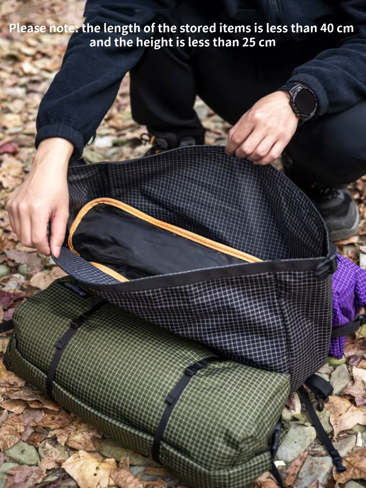 Sac à dos HIKEMAN 12L, sac de rangement supérieur ultraléger