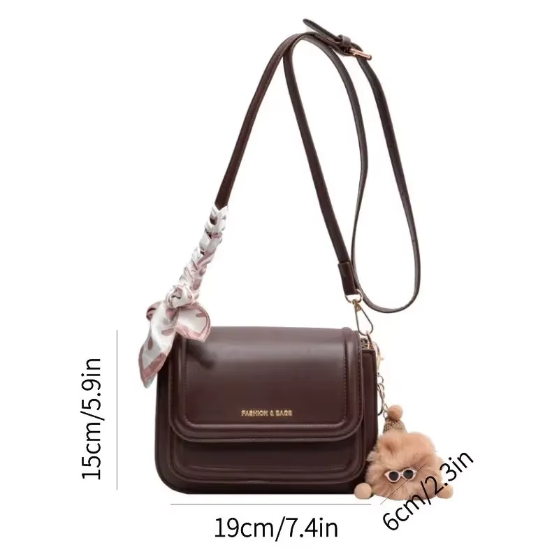 Sac bandoulière carré tendance