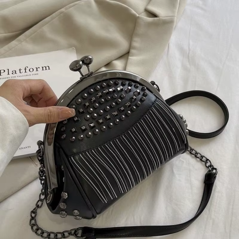 Sac à bandoulière à franges et pompons