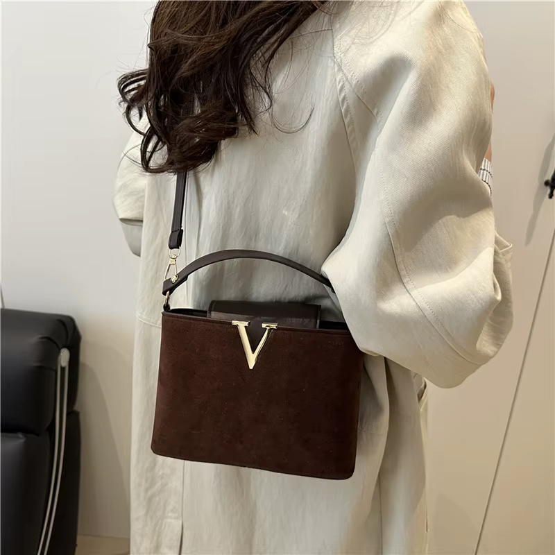Mini sac en daim à la mode pour femmes