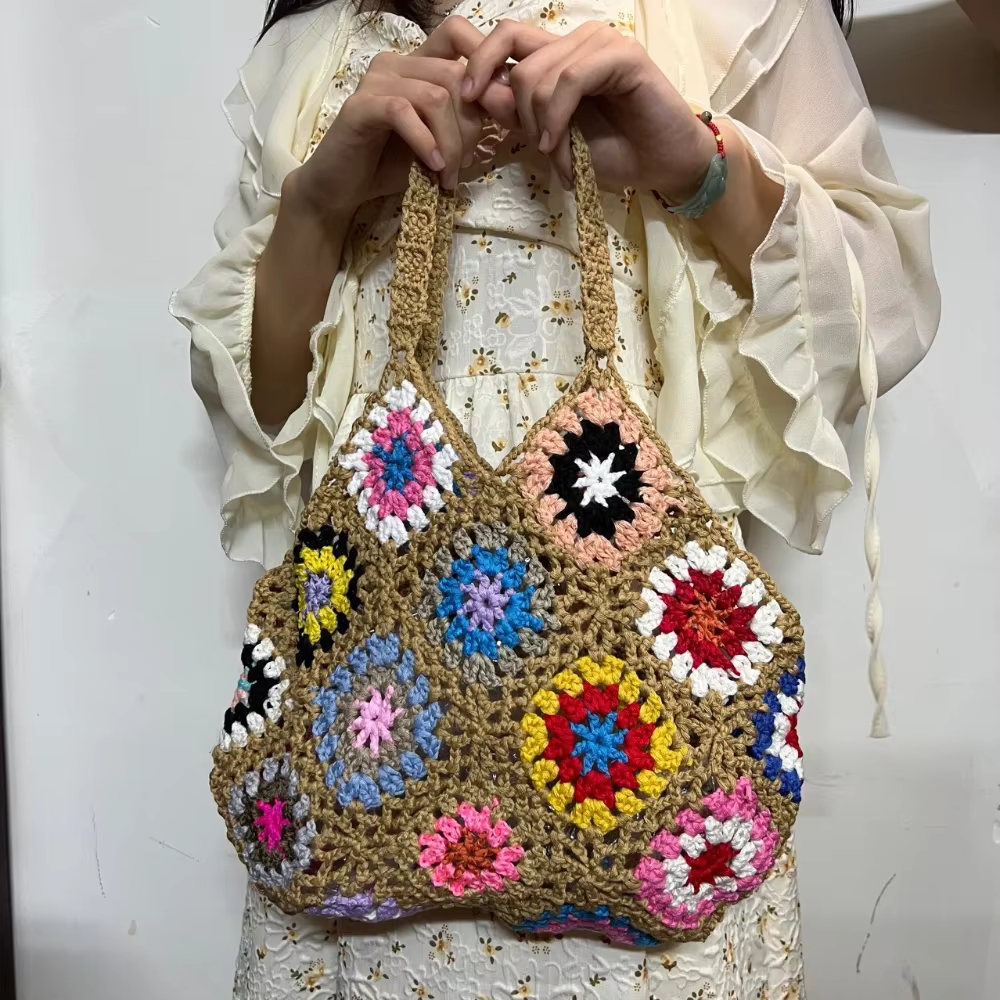 Sac fourre-tout Boho de grande capacité