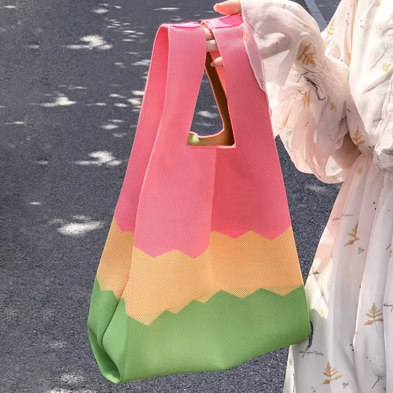 Sacs à main en tricot faits à la main pour femmes