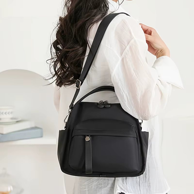 Sac à bandoulière Simple à poches multiples pour femmes