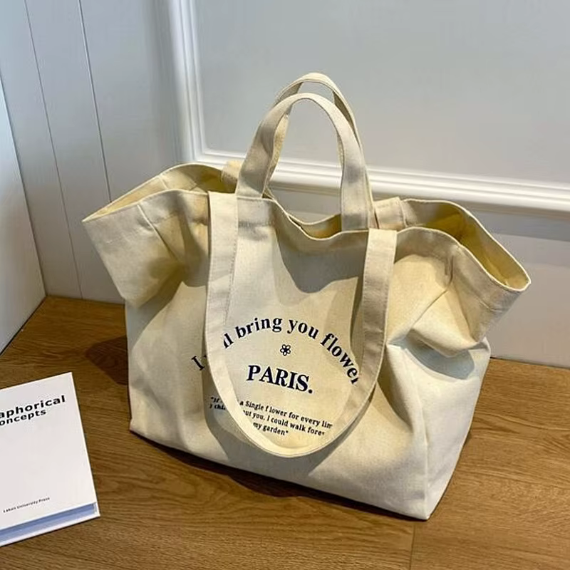 Sac fourre-tout en toile pour femme
