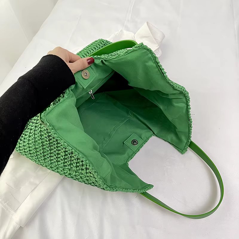 Sac à main en paille pour femmes