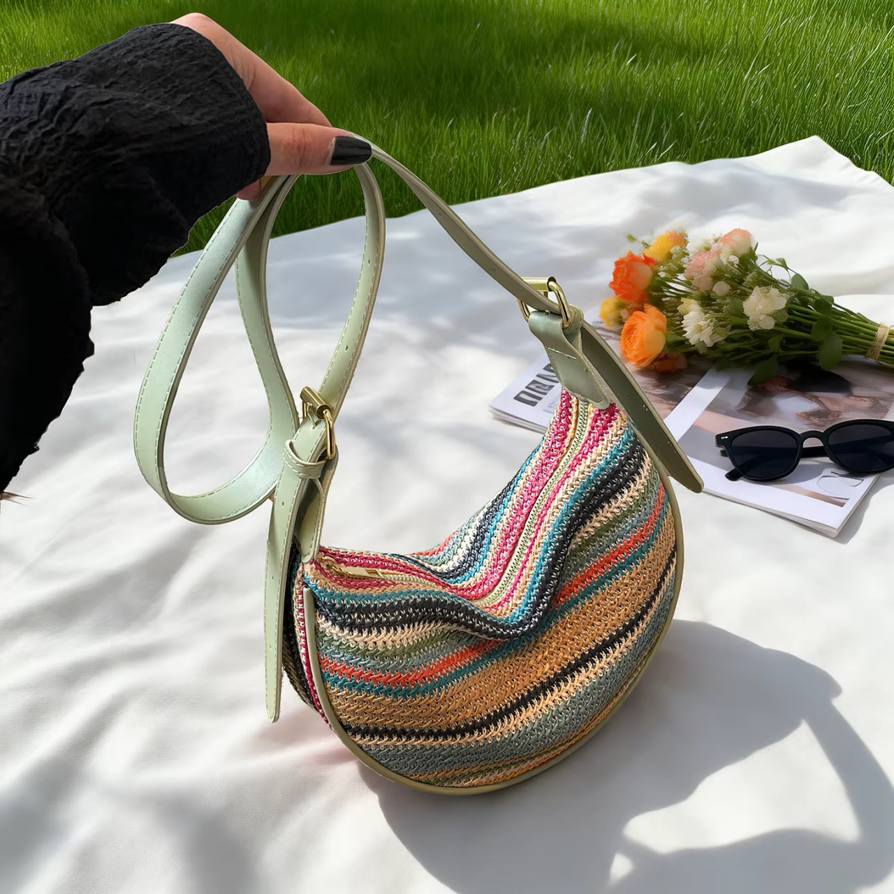 Sac Hobo Bohème pour Femme